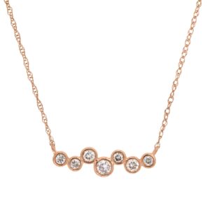 ROSE GOLD DIAMOND NECKLACE PH1151D