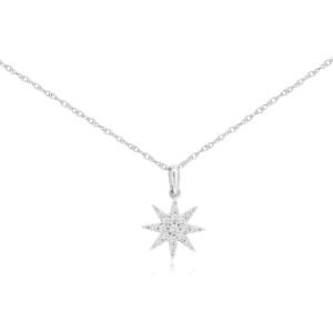 WHITE GOLD DIAMOND PENDANT WH3361D
