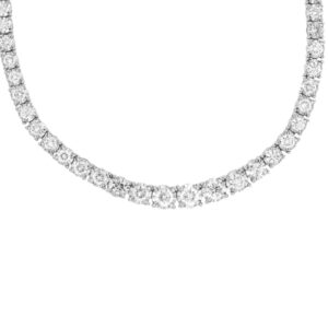 WHITE GOLD DIAMOND NECKLACE WH1521D