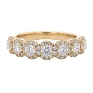 YELLOW GOLD FANCY DIAMOND RING YB9458N