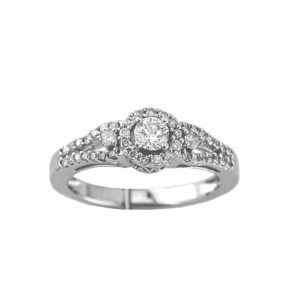 WHITE GOLD DIAMOND ENGAGEMENT RING WC4025