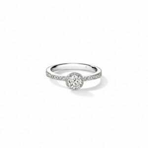 HEARTS ON FIRE TIMELESS HIDDEN HALO ENGAGEMENT RING UU3065PTIS11006500