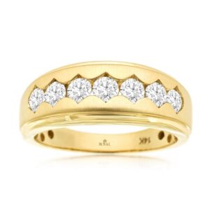YELLOW GOLD DIAMOND RING H3586D