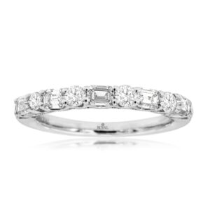 WHITE GOLD DIAMOND WEDDING BAND WH1570D