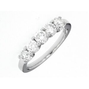 WHITE GOLD DIAMOND WEDDING BAND W1503N