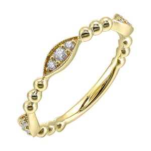 YELLOW GOLD DIAMOND RING RG13476-4YB