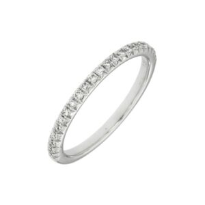 WHITE GOLD DIAMOND BAND W991B