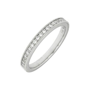 WHITE GOLD DIAMOND BAND W981N