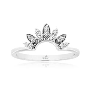 WHITE GOLD DIAMOND RING WH1372D