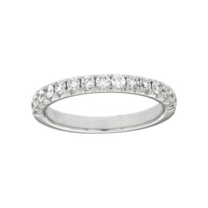 WHITE GOLD DIAMOND WEDDING BAND W995B