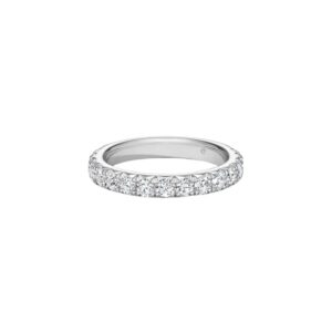 HEARTS ON FIRE VELA FRENCH CUT PAVE BAND UU2642PTGHV1006500