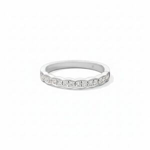 HEARTS ON FIRE LORELEI FLORAL DIAMOND BAND UU43PTGHV0156500