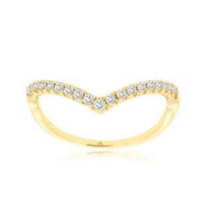 YELLOW GOLD DIAMOND RING H1985D
