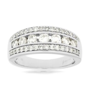 WHITE GOLD DIAMOND WEDDING BAND WC7281D