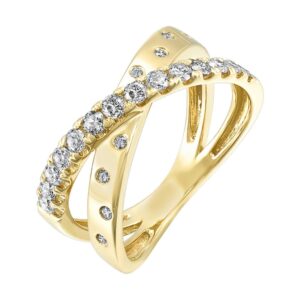 YELLOW GOLD DIAMOND RING RG11934-4YC