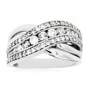 WHITE GOLD DIAMOND RING WC7283D