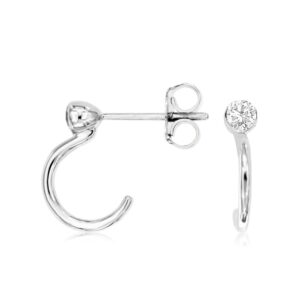 WHITE GOLD DIAMOND EARRINGS WH1919D