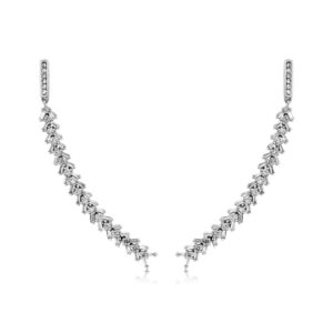 WHITE GOLD DIAMOND EARRINGS WC7955D