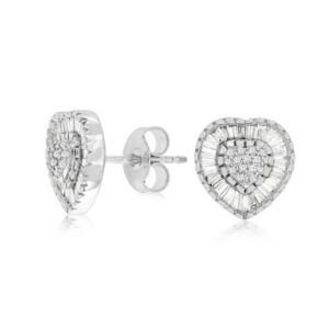 WHITE GOLD DIAMOND EARRINGS WH2862D