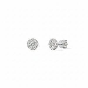 HEARTS ON FIRE TESSA DIAMOND CIRCLE EARRINGS HFETESC00348W