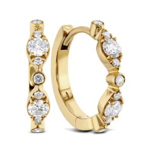 HEARTS ON FIRE BEZEL REGAL HUGGIE HFEBREGH00358Y