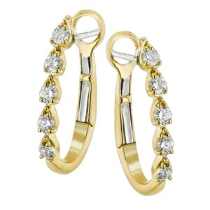 SIMON G. HOOP EARRINGS IN 18K LE4952-Y