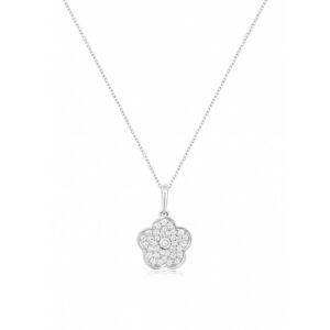 WHITE GOLD DIAMOND PENDANT WH3123D