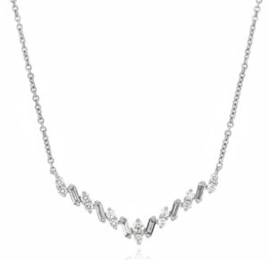 WHITE GOLD DIAMOND NECKLACE WH1035D
