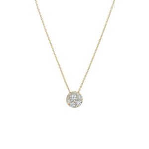 HEARTS ON FIRE TESSA DIAMOND CIRCLE PENDANT HFPTESC00768Y