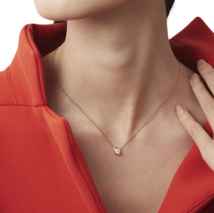 HEARTS ON FIRE DROPLET PENDANT UU28088YIJV0501800