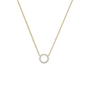 HEARTS ON FIRE SIGNATURE CIRCLE PENDANT HFPSIGC00128Y