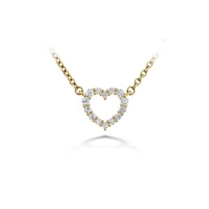 HEARTS ON FIRE SIGNATURE HEART PENDANT HFPSIGH00118Y