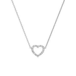 HEARTS ON FIRE SIGNATURE HEART PENDANT - MEDIUM HFPSIGH00398W