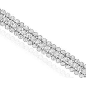 WHITE GOLD DIAMOND BRACELET WH2963D