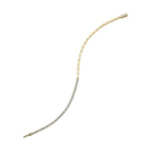 YELLOW GOLD DIAMOND BRACELET BC09249-4YC