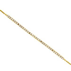 YELLOW GOLD DIAMOND BRACELET C8550D