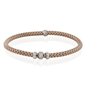 SIMON G. WOVEN BRACELET IN 18K LB2543-R