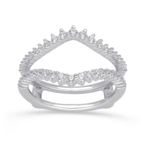 14K WHITE GOLD DIAMOND JACKET W902135