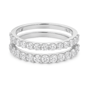 14K WHITE GOLD DIAMOND JACKET W2800IN