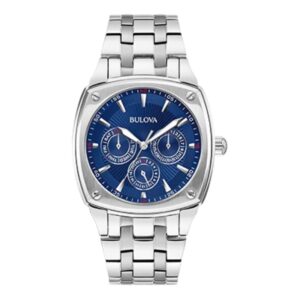 BULOVA SILVER-TONE WATCH 96C151