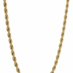 ITALGEM STEEL 5MM ROPE LINK CHAIN SYN26-24