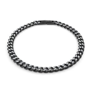 ITALGEM STEEL CUBAN LINK BRACELET SMB511
