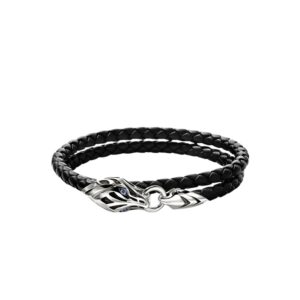 JOHN HARDY NAGA WRAP BRACELET BUS603601BSPXUM