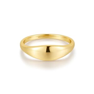 ANIA HAIE GOLD DOME PLAIN RING R058-05G-52