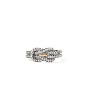 JOHN HARDY LOVE KNOT RING RGGX9010402DIX7
