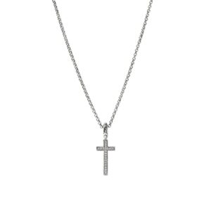 JOHN HARDY ESSENTIAL CROSS NECKLACE NBP9893882DIX16-18