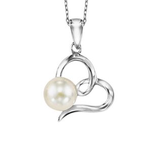 SILVER PEARL PENDANT 142PW-SS