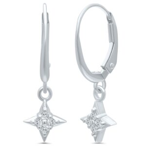 STAR OF HOPE HOOP EARRINGS 2231260107W