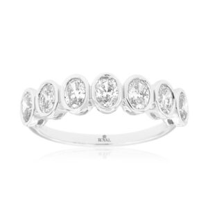 WHITE GOLD DIAMOND WEDDING BAND WH2519D
