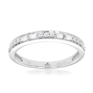 WHITE GOLD DIAMOND WEDDING BAND WC9659D
